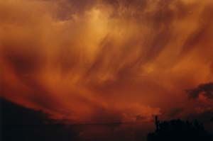 Orange Thunderstorms