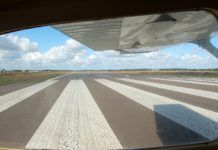 Cessna on Runway
