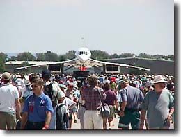 Concorde arrives at OSH
