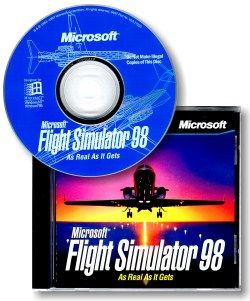 MS Flight Simulator 98 packaging