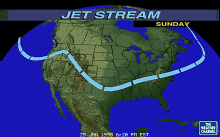 TWC jet stream map