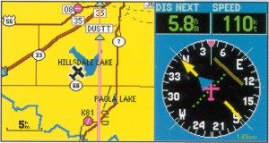 GPS 295 screen