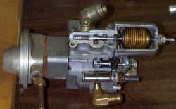 Fuel pump cutaway