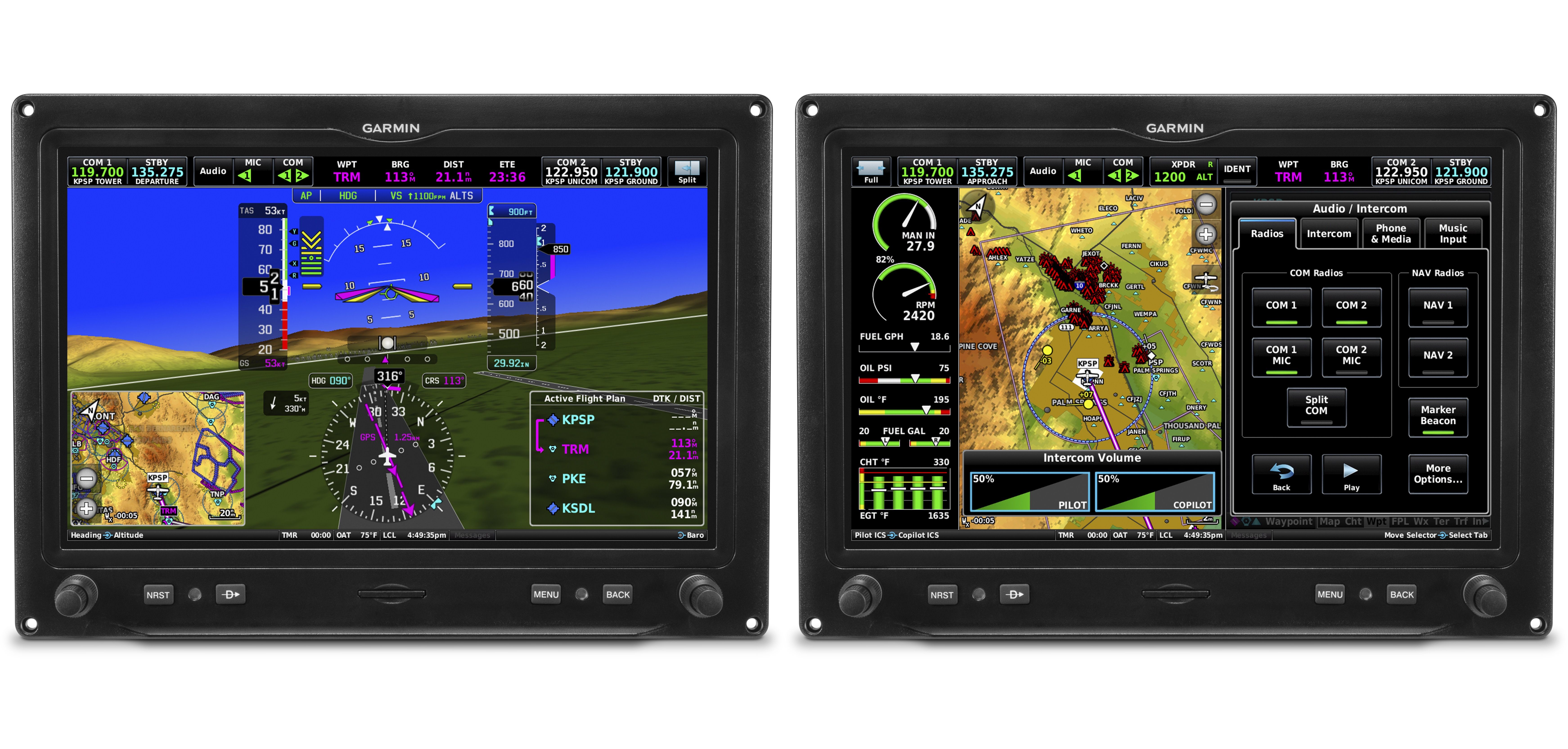 øretelefon hjælpeløshed Sprog Garmin Updates G3X Touch And G5 Features For Certified Aircraft - AVweb