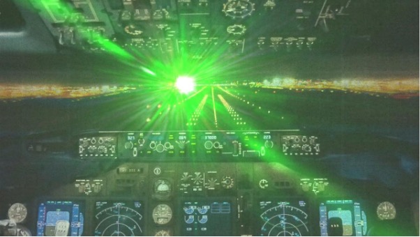 No Apparent Slowdown Seen In Laser Strikes On Aircraft AVweb