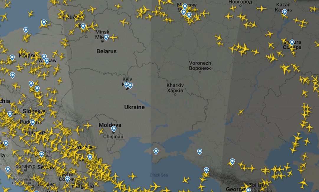 Ukrainian Airspace Closed After Russian Attack - AVweb