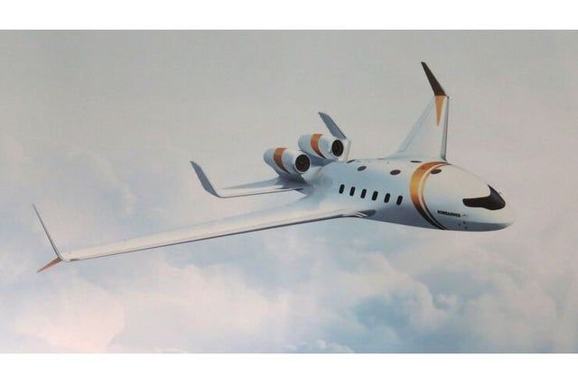 Bombardier Studying Blended Wing Business Jets - AVweb