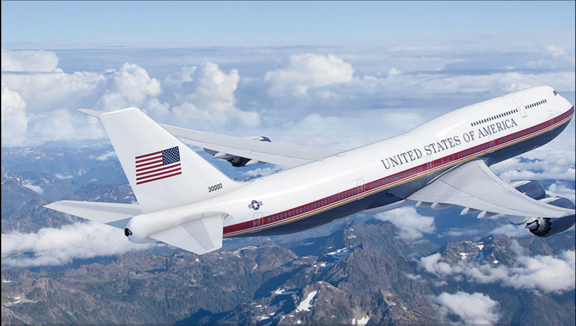 Trump Livery Too Hot For Air Force One